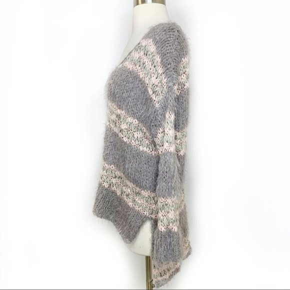 Free People Linus Gray Sweater - Picture 3 of 4